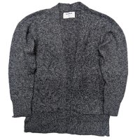 ONX01: Girls Dark Grey Long Knitted Cardigan (6-14 Years)